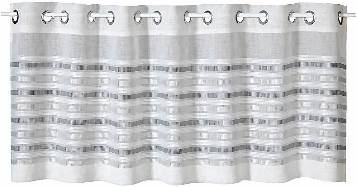 Gerster Scheibengardine "Heiko" Ösen 1 Stk. tlg. HxB: 50x150, mit modernem günstig online kaufen