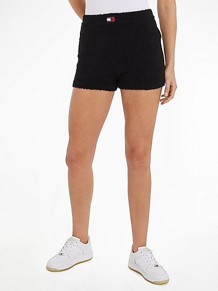 Tommy Jeans Shorts TJW BADGE KNIT SHORTS mit Tommy-Jeans Flagge günstig online kaufen