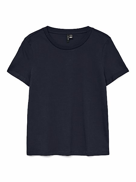 Vero Moda Kurzarmshirt VMPAULA S/S T-SHIRT NOOS Baumwolle, regular fit günstig online kaufen