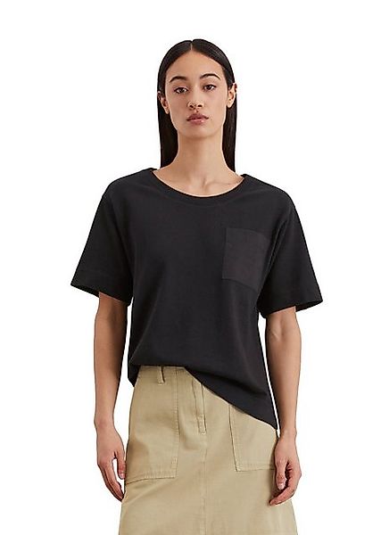 Marc O'Polo T-Shirt mit aufgesetzter Satin-Tasche günstig online kaufen