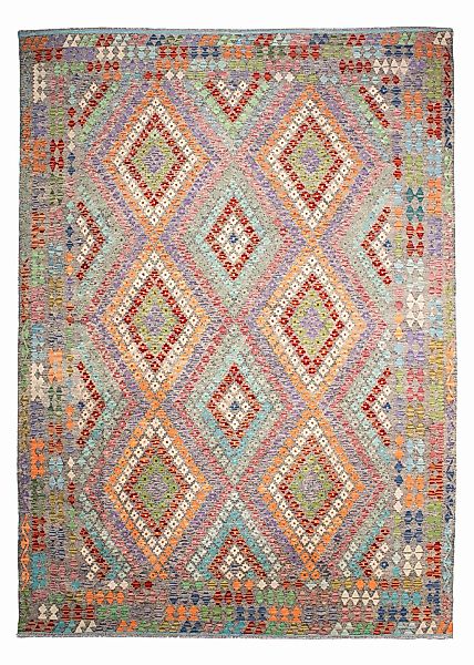 morgenland Wollteppich »Kelim - Oriental - 349 x 257 cm - mehrfarbig«, rech günstig online kaufen