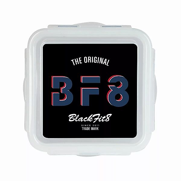 Lunchbox Blackfit8 Urban Kunststoff Schwarz Marineblau (13 X 7.5 X 13 Cm) günstig online kaufen