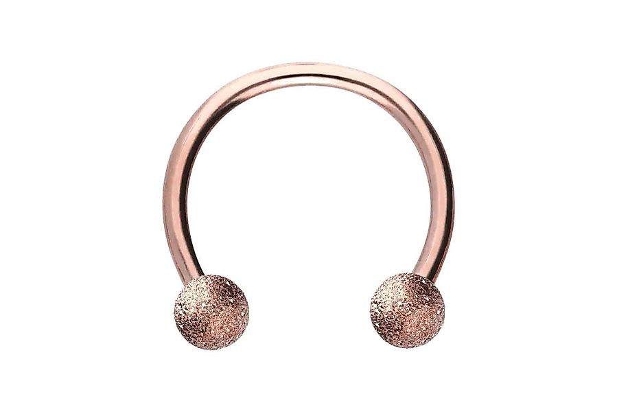 PIERCINGLINE Piercing-Set Chirurgenstahl Hufeisenring DIAMANTOPTIK (Hufeise günstig online kaufen