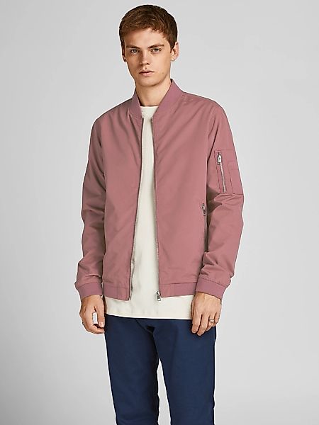 Jack & Jones Blouson "JJERUSH BOMBER NOOS", ohne Kapuze, mit Reißverschluss günstig online kaufen