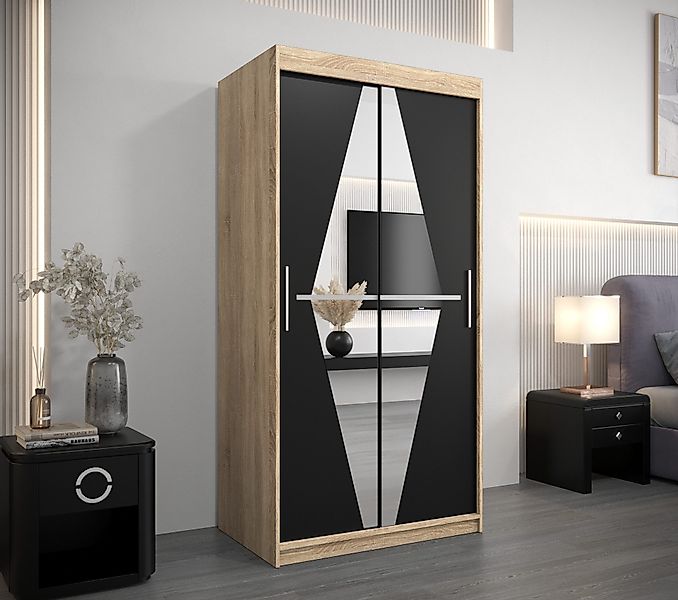 MOEBLO Schiebetürenschrank BOLA (mit Spiegel, mit/ günstig online kaufen