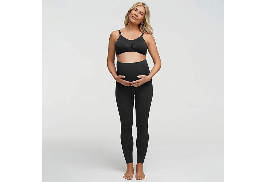 Creamy Fabrics Umstandsleggings Seamless Umstandsleggings mit hohem Bund-Da günstig online kaufen
