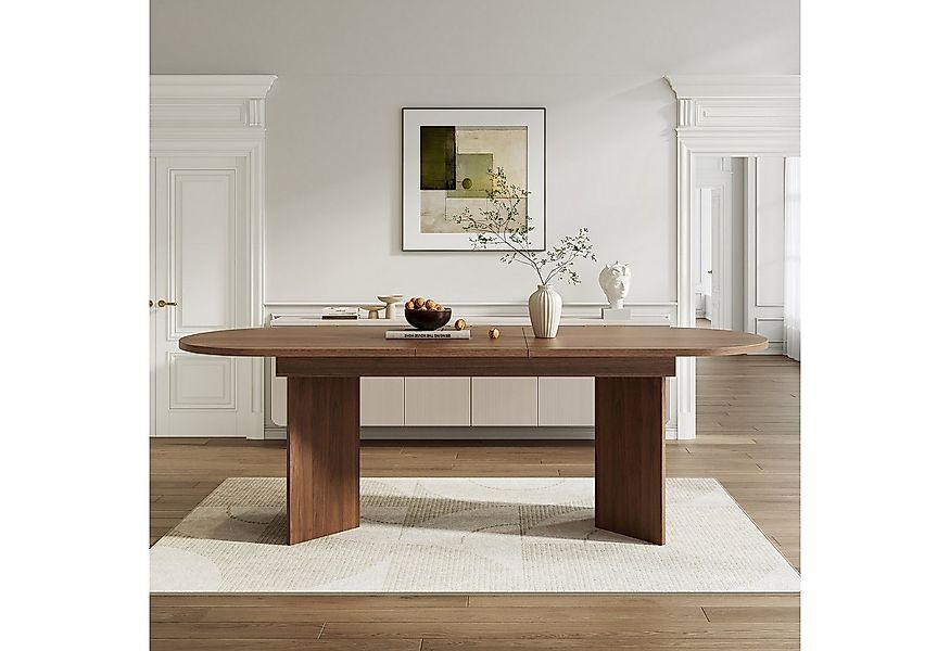 Flieks Esstisch (Länge 160-200/T90/H75 cm, 1-St., 1 Tisch), ausziehbarer Kü günstig online kaufen