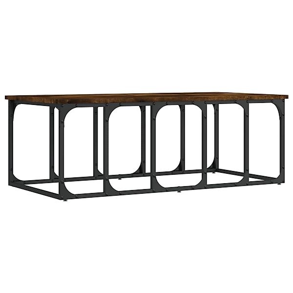 vidaXL Couchtisch Räuchereiche 100x50x35,5 cm Holzwerkstoff 833380 günstig online kaufen
