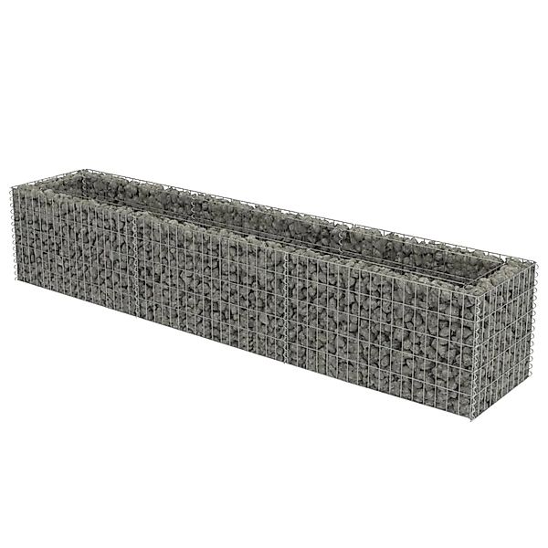vidaXL Gabionen-Hochbeet Stahl 270x50x50 cm 595140 günstig online kaufen