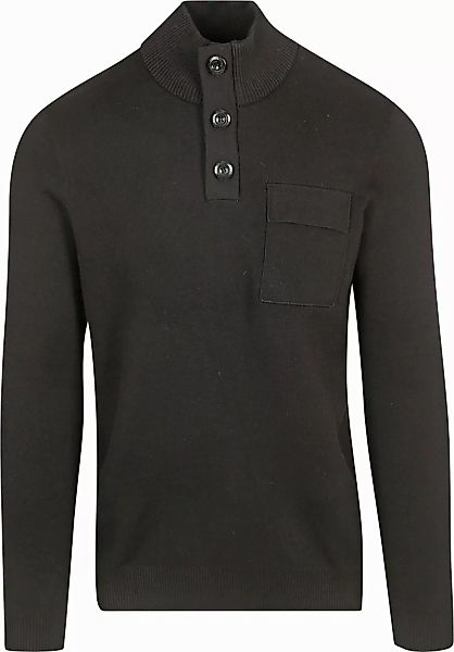 Blue Industry Mocker Pullover Schwarz - Größe L günstig online kaufen