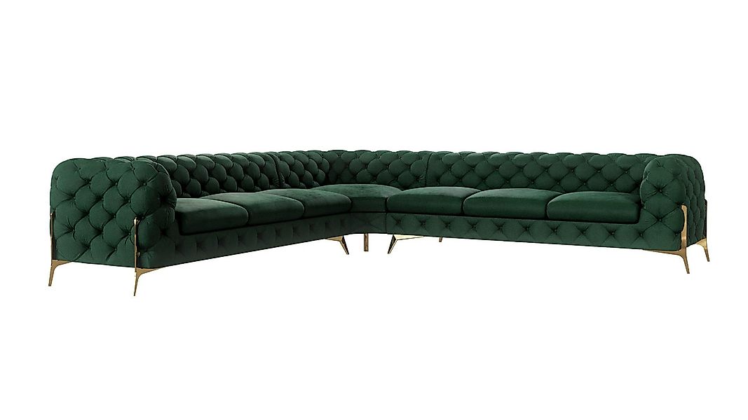 S-Style Möbel Ecksofa Ashley, Chesterfield mit günstig online kaufen