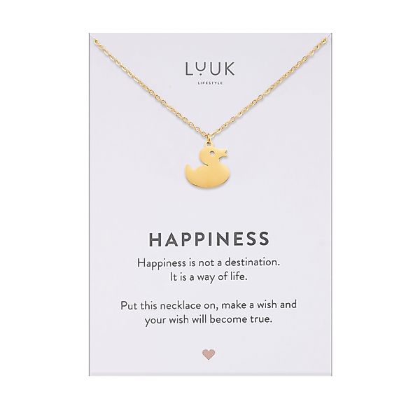 LUUK LIFESTYLE Kette mit Anhänger Quietscheenten, günstig online kaufen