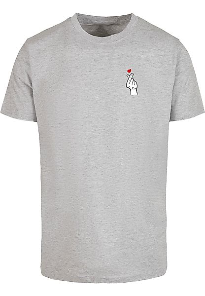 MisterTee T-Shirt "MisterTee Herren Love Sign Tee 2.0", (1 tlg.) günstig online kaufen
