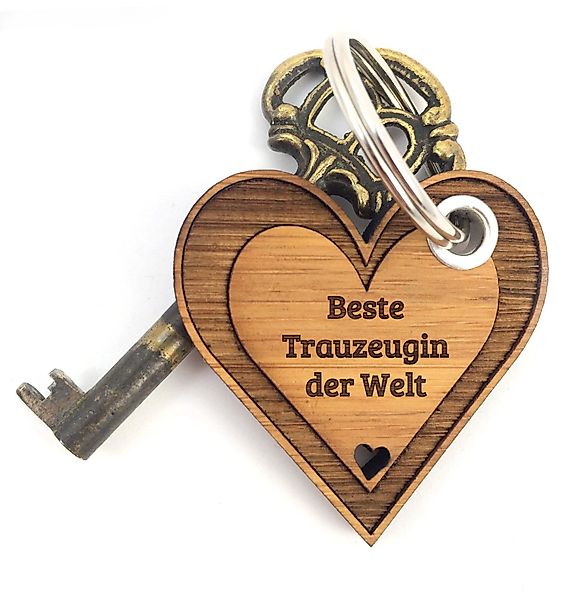 Mr. & Mrs. Panda Schlüsselanhänger Trauzeugin günstig online kaufen