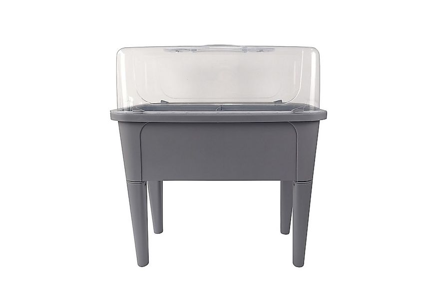 HTI-Living Hochbeet Hochbeet Nessa mit Frühbeetabdeckung Grau (Stück, 1 St. günstig online kaufen