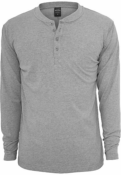 URBAN CLASSICS T-Shirt "Urban Classics Herren Basic Henley L/S Tee", (1 tlg günstig online kaufen