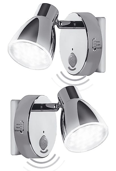 TRANGO LED Steckdosenleuchte, 2er Set 2635-028 günstig online kaufen
