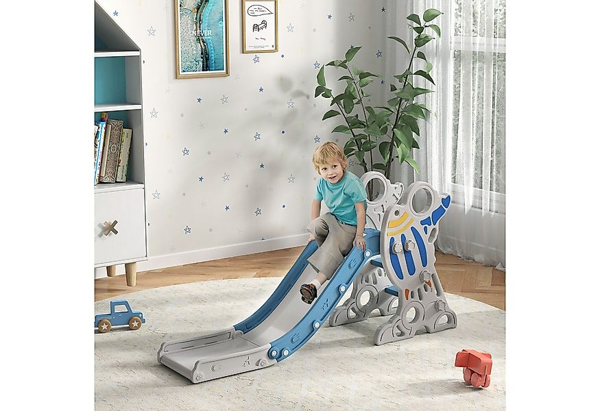 AIYAPLAY Rutscher für Kinder von 1,5 bis 3 Jahren, (Gartenrutsche mit Raket günstig online kaufen