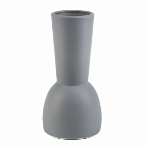 Beige & Stone Venessa Vase grau günstig online kaufen