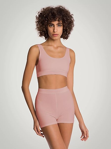 Wolford - Beauty Cotton Crop Top Bra, Frau, powder pink, Größe: S günstig online kaufen