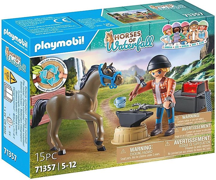 Playmobil® Hufschmied Ben & Achilles (71357), Horses of Waterfall Konstrukt günstig online kaufen
