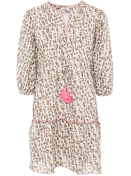 Zwillingsherz Sommerkleid "Colorful Leopard" mit Tasseln günstig online kaufen
