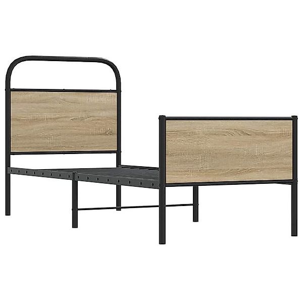 vidaXL Bett Bettgestell ohne Matratze 75x190 günstig online kaufen