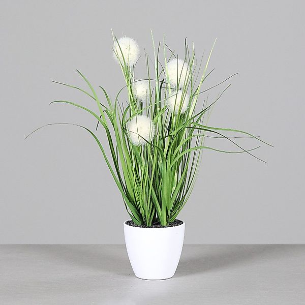 Kunstgras künstliches Kugelgras/ Palmgras im Topf günstig online kaufen