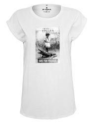 Be Famous Print-Shirt Classic Roll Up günstig online kaufen