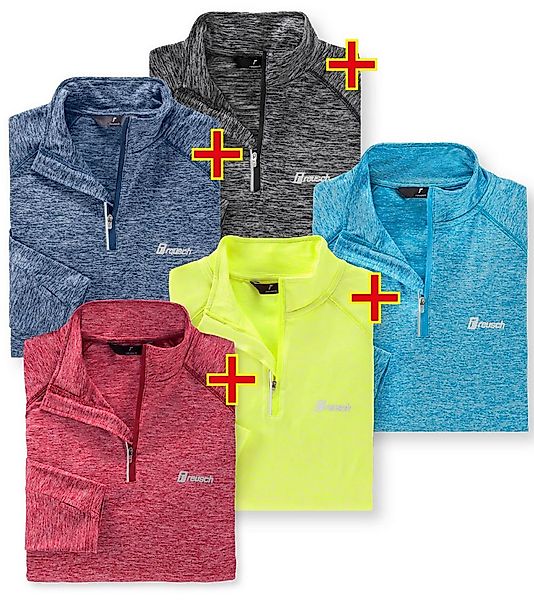 Reusch Funktionsshirt (Set, 5er-Pack) Reflektierende Details für bessere Si günstig online kaufen