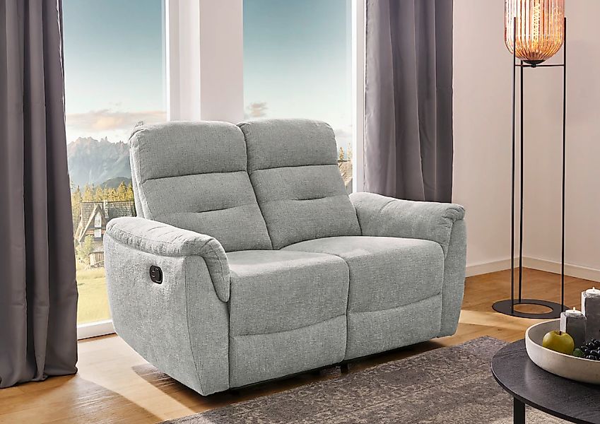 Jockenhöfer Gruppe 2-Sitzer "Utah" Liegefunktion durch halbautomatische Rel günstig online kaufen