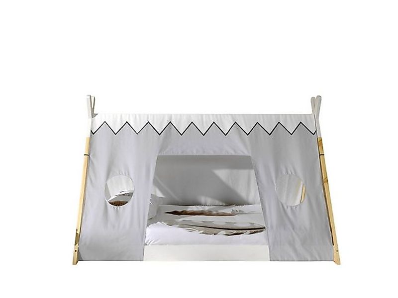 58 aufm Kessel Kinderbett Zeltbett Karyn 206x106x135 Kinderbett Bodenbett M günstig online kaufen