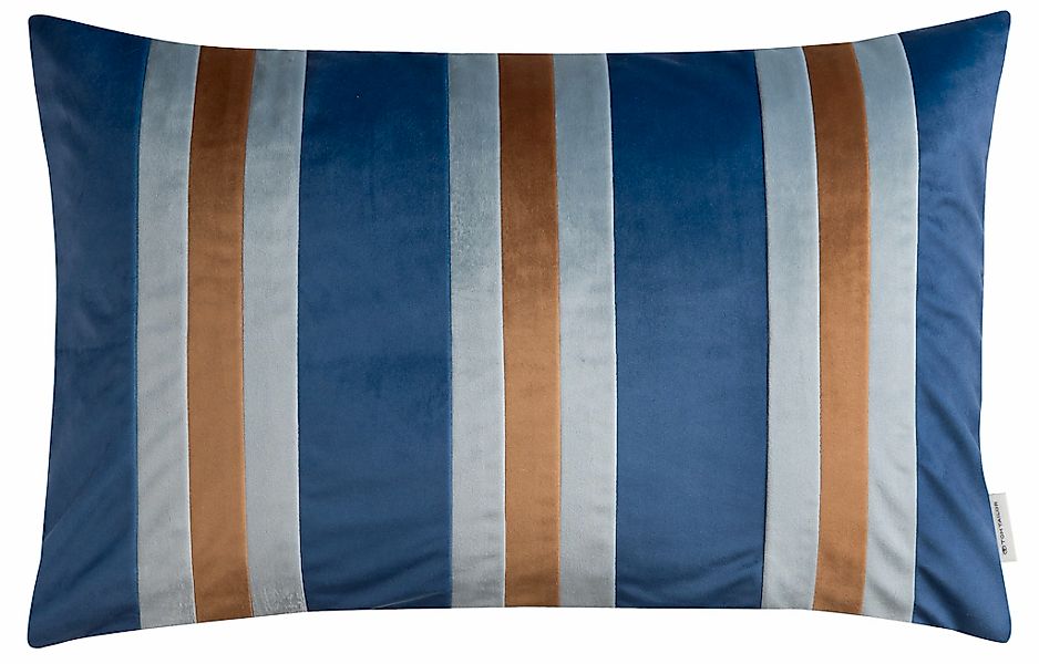 TOM TAILOR HOME Dekokissen "Velvet Stripe" aus weichem Velvet günstig online kaufen