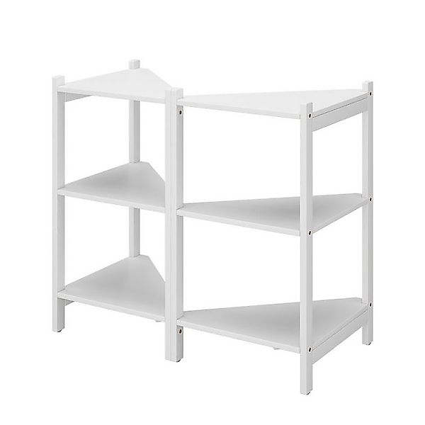 Vicco Waschbeckenunterschrank Zeno Weiß 68 x 61 cm 2er Set günstig online kaufen