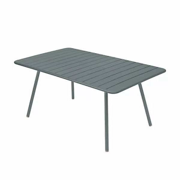 Luxembourg Outdoor-Tisch 165x100 cm Gewittergrau günstig online kaufen