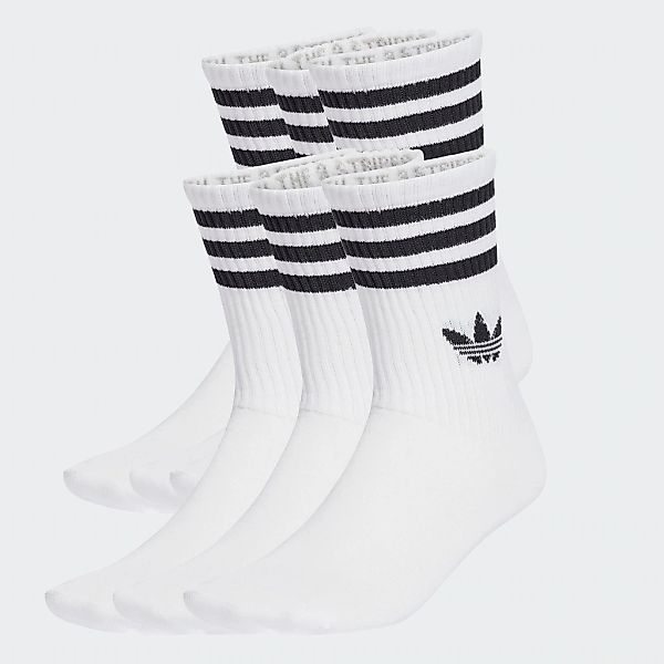 adidas Originals Sportsocken "3-STREIFEN CREW, 6 PAAR" 6 Paar tlg. für Erwa günstig online kaufen