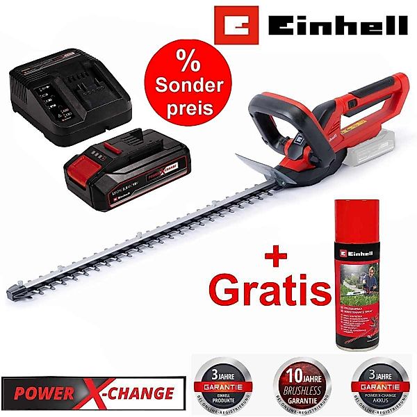 Einhell Akku-Heckenschere Heckenschere GC-CH 1855/1 Li günstig online kaufen
