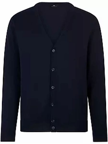 V-Cardigan Peter Hahn blau günstig online kaufen