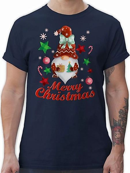 Shirtracer T-Shirt Weihnachtlicher Wichtel Weihachten Kleidung günstig online kaufen