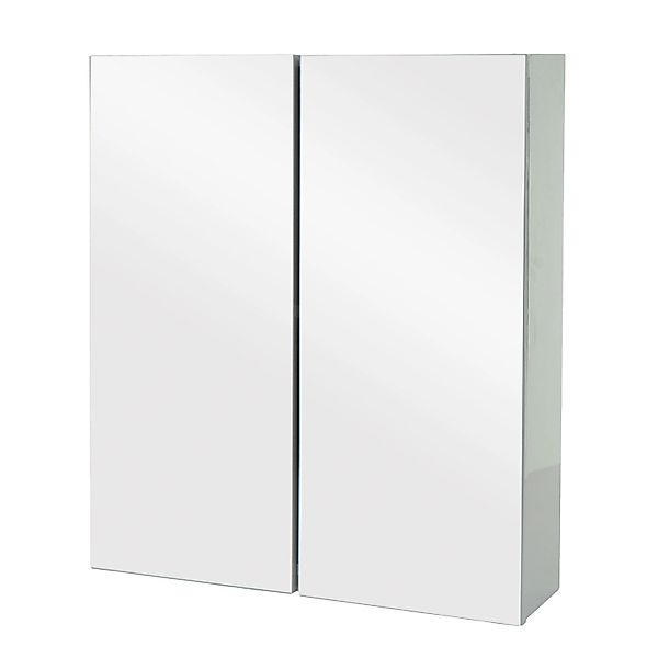 MCW Badezimmerspiegelschrank MCW-B19b-60 mit Ablageflächen, Hochglanz-Optik günstig online kaufen