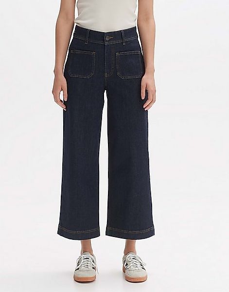 OPUS Weite Jeans Macona blue sehr weiter Beinverlauf Rinsed Denim günstig online kaufen