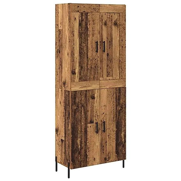 vidaXL Highboard 2-Tlg Altholz Holzwerkstoff 3415667 günstig online kaufen