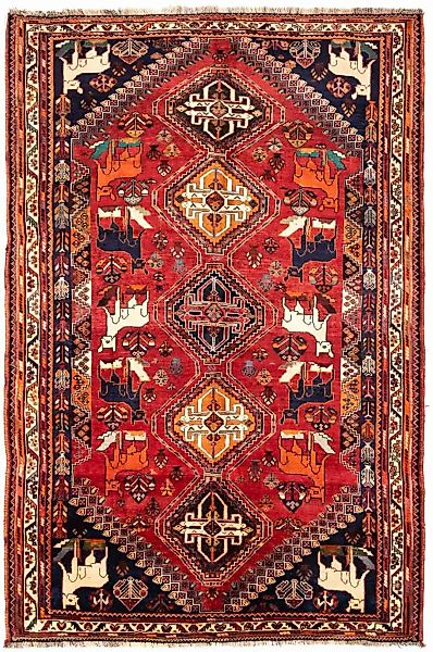morgenland Wollteppich »Shiraz Medaillon 244 x 183 cm«, rechteckig günstig online kaufen