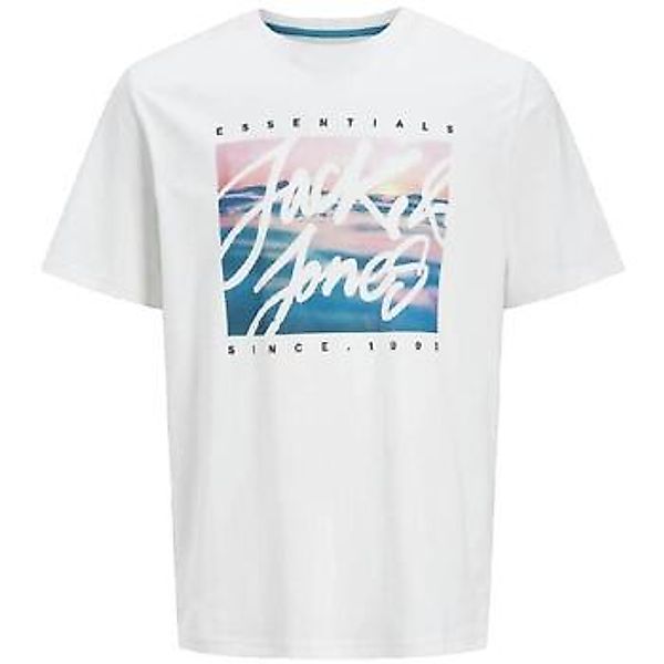 Jack & Jones  T-Shirt T-shirt Jack   Jones Colton Photoprint blanc günstig online kaufen