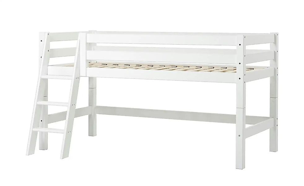 Hoppekids Hochbett  ECO Luxury ¦ weiß ¦ Maße (cm): B: 128 H: 114 Betten > B günstig online kaufen