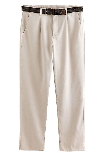 Next Leinenhose Hose mit Gürtel aus günstig online kaufen