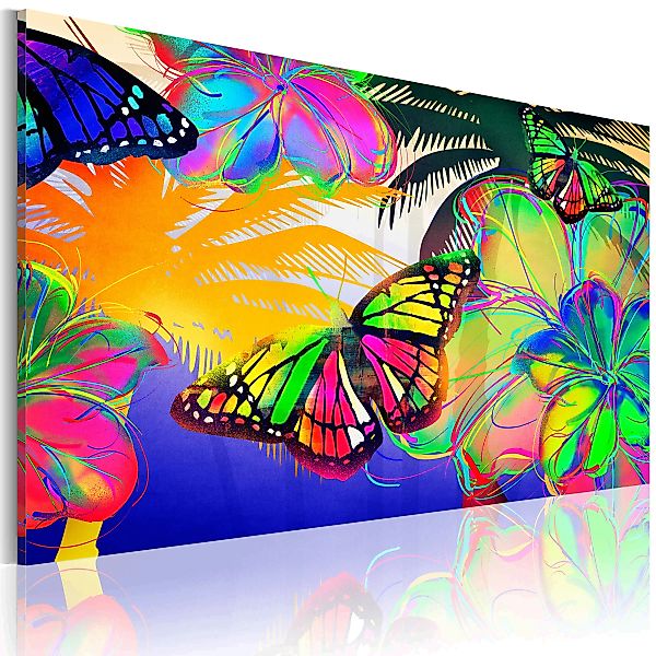 Wandbild - Exotische Schmetterlinge günstig online kaufen