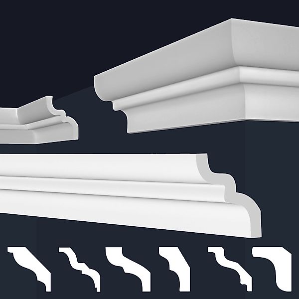 marbet design Stuckleiste E-9, 2 Meter günstig online kaufen