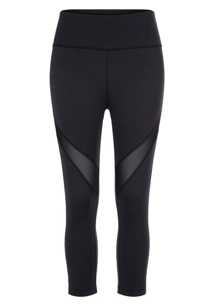 LASCANA ACTIVE Caprileggings mit kleiner Raffung, günstig online kaufen