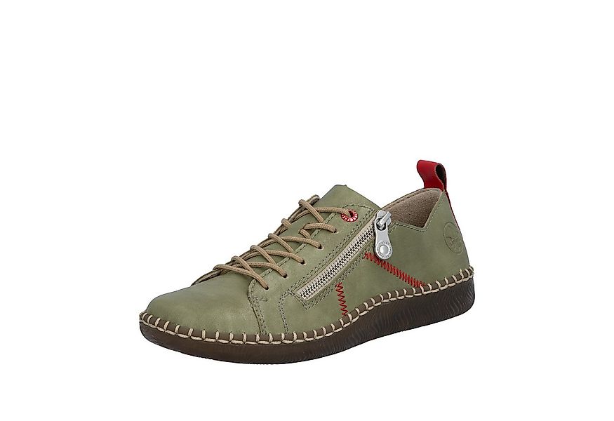 Rieker Sneaker Casual-Sneaker, Halbschuh, Schnürschuh mit Ziernaht günstig online kaufen